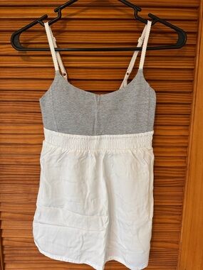 lululemon athletica Gray & White Two-Tone Cami Slip